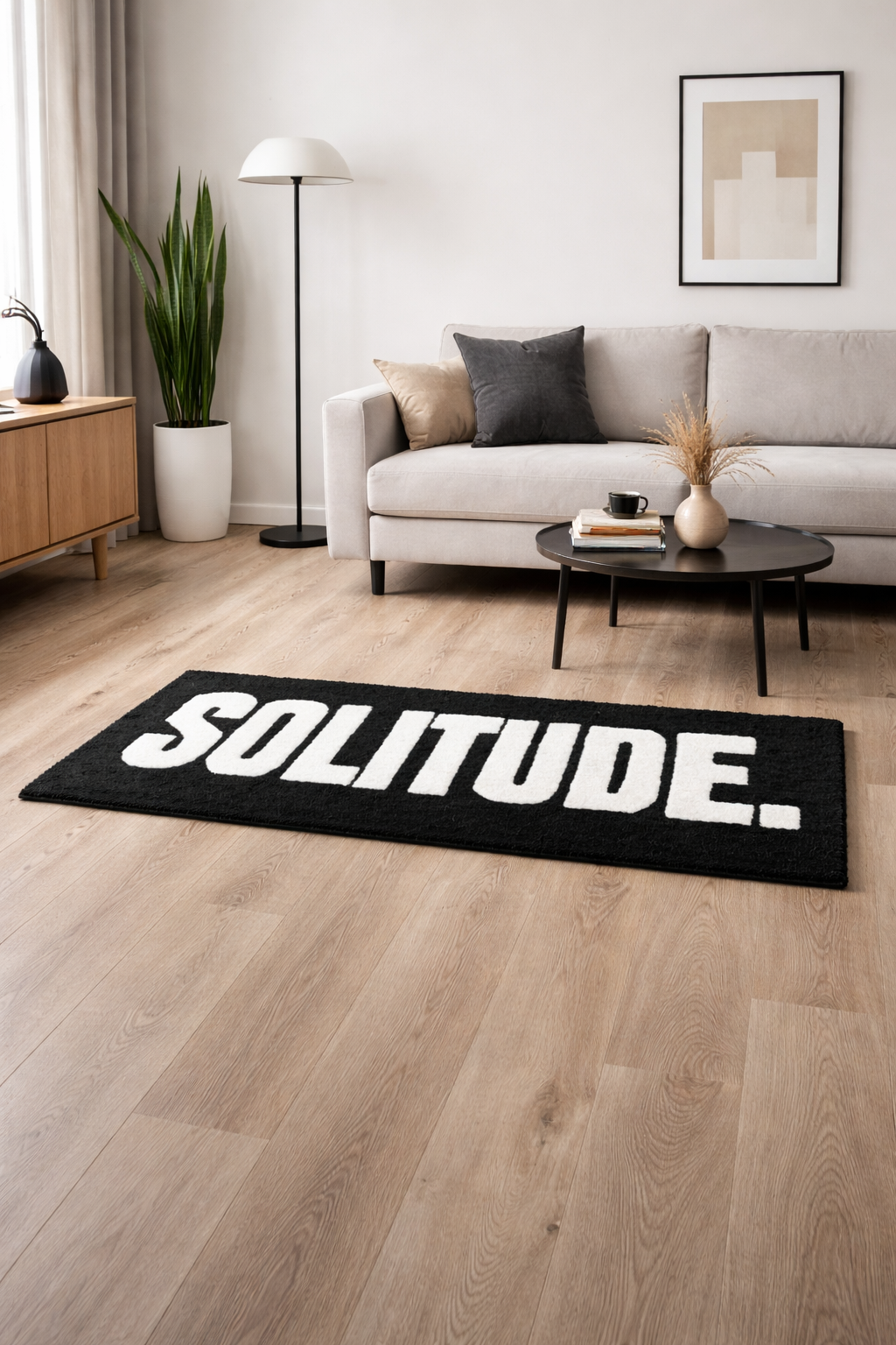 SOLITUDE SCRIPT RUG
