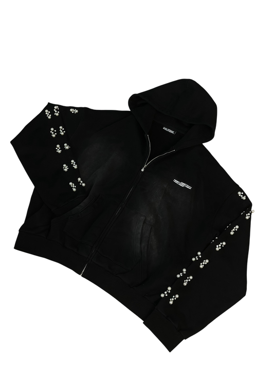 ‘INK' PEARL ZIP UP